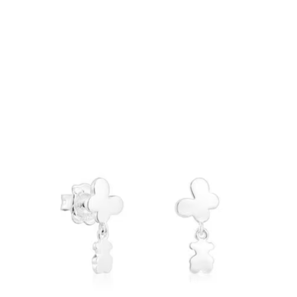 TOUS Pendientes de mariposa y oso Bold Motif