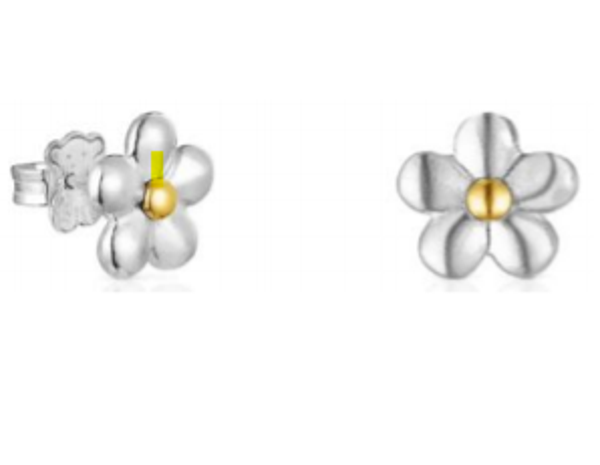 TOUS Pendientes Fragile Nature Mujer