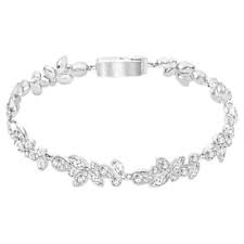 Swarovski Pulsera Diapason Blanca