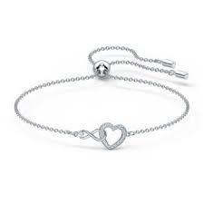 Brazalete Swarovski Infinity Heart