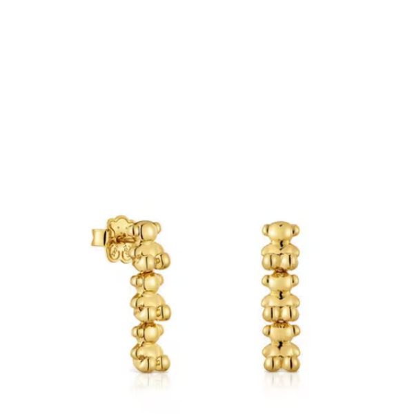 TOUS Pendientes largos Oso Bold Bear