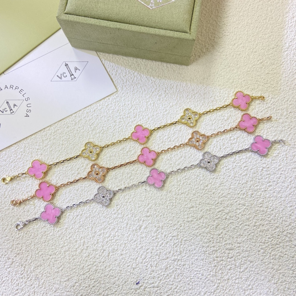 Brazalete Van Cleef & Arpels (Dorado/Oro Rosa/Plateado)