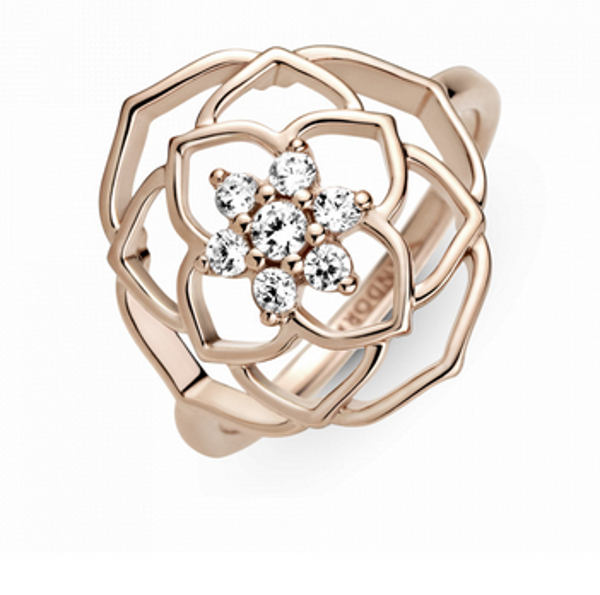 Anillo Declaración Pétalos de rosa Pandora