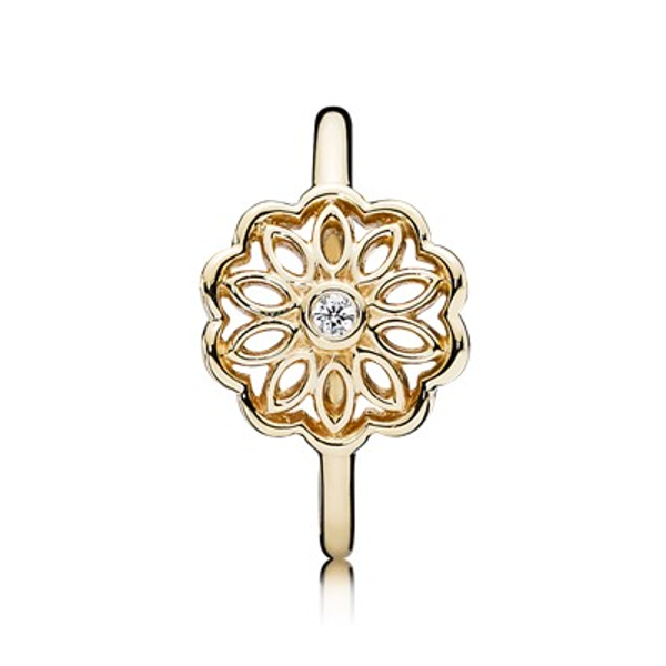 Gold ring, diamond