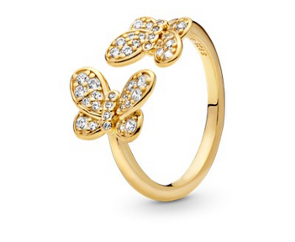 Anillo Mariposas Deslumbrantes