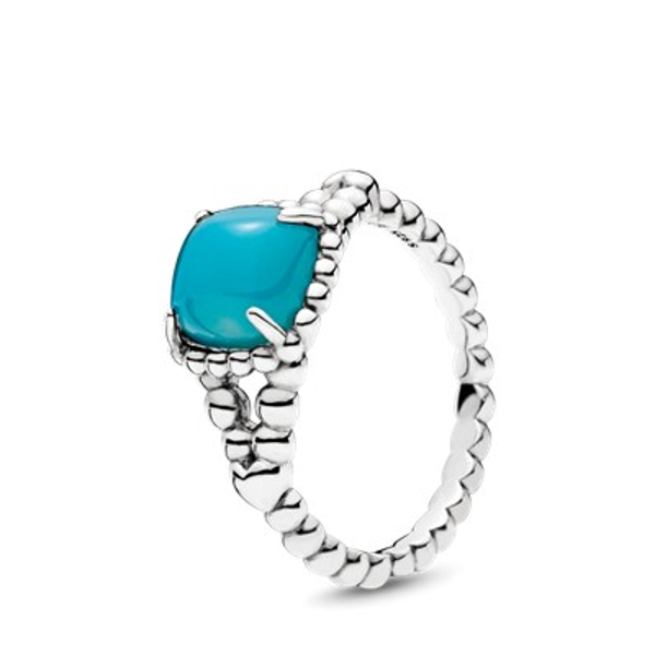 Blue Vibrant Spirit Ring