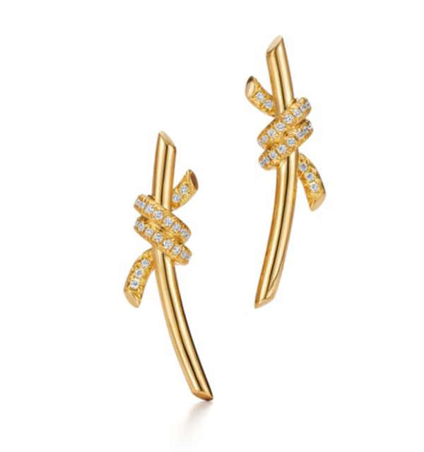 Aretes Tiffany Knot.