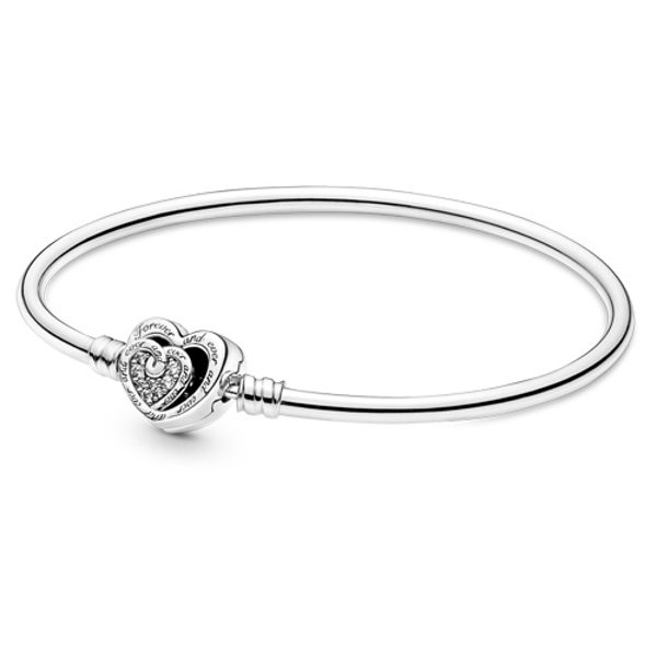 Pulsera Pandora Moments Corazones Infinitos