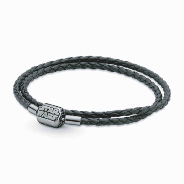 Pandora Disney, Star Wars Clasp Leather Bracelet