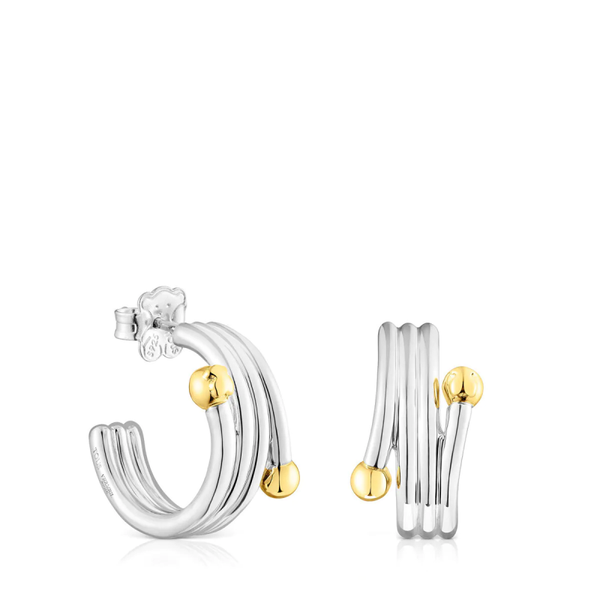 TOUS Pendientes aro triple St. Tropez