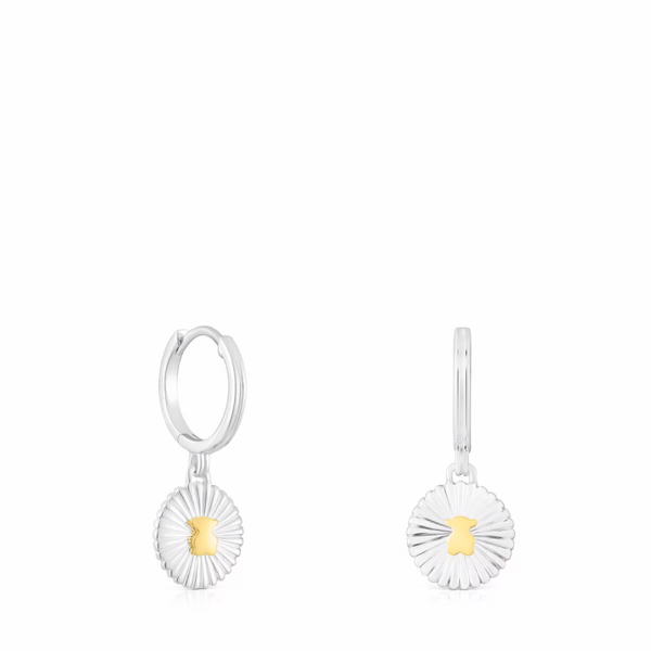 TOUS Aretes de aro Iris Motif