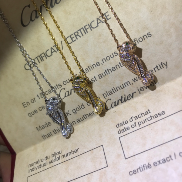 CARTIER COLLAR (Plateado / Dorado /Oro rosa)