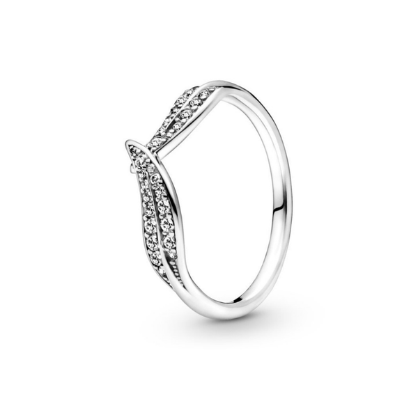 Sparkling Leaves Ring