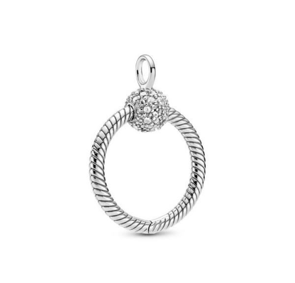 Pandora Moments Pavé O Pendant-399097C01