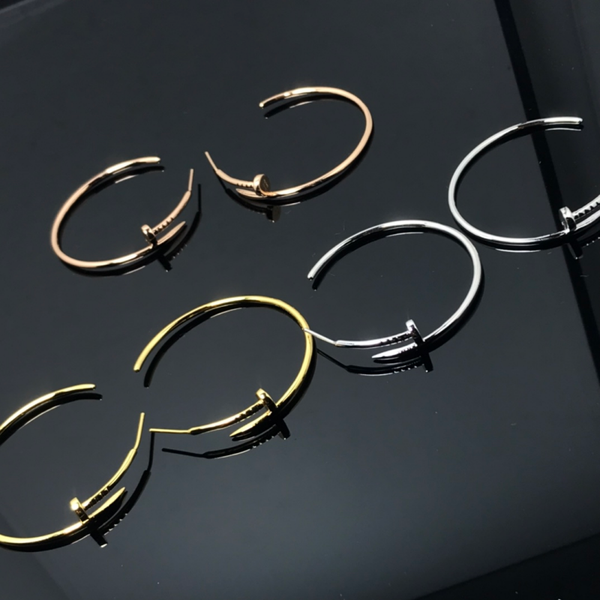 CARTIER ARETES (Plateado / Dorado /Oro rosa)