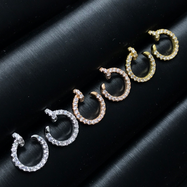 CARTIER ARETES (Plateado / Dorado /Oro rosa)