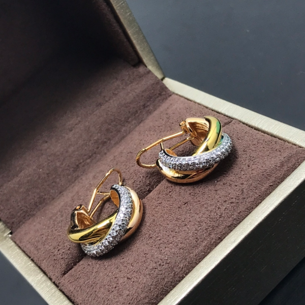 CARTIER ARETES Dorados