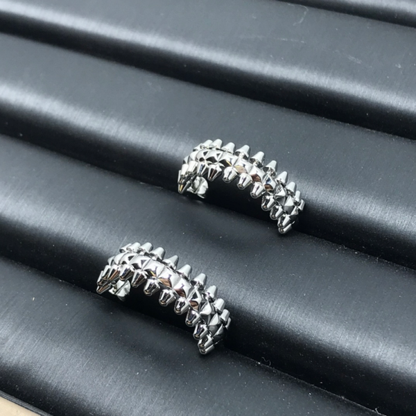 CARTIER ARETES (Plateado / Oro rosa)