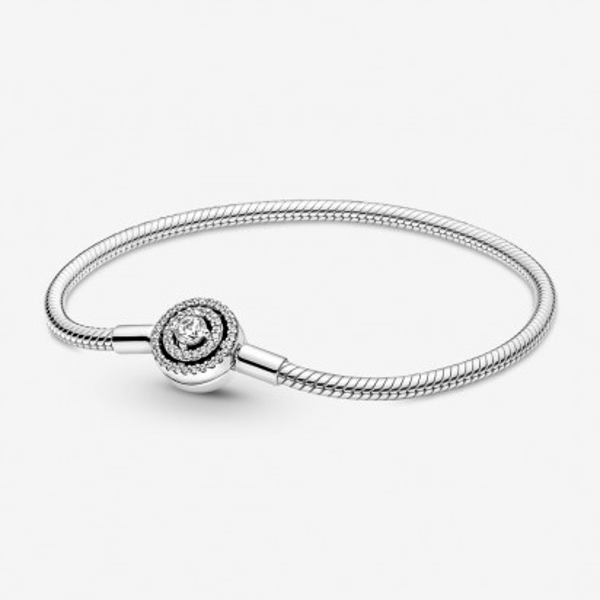 Pandora Moments Halo Snake Chain.