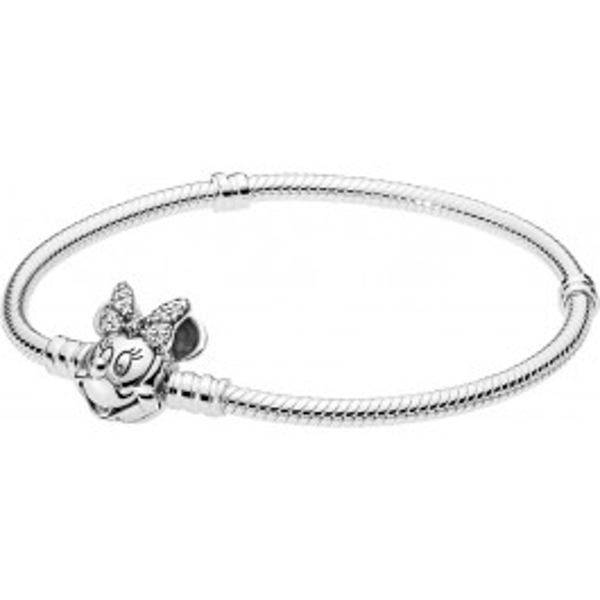 Pandora Disney Moments Pavé Minnie Mouse Clasp Snake