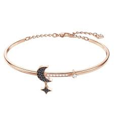 Swarovski - Bracelet Duo Moon - Rose Gold and Black