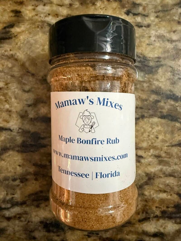Maple Bonfire Rub