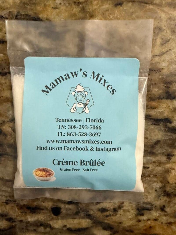 Creme Brulé Dessert Mix