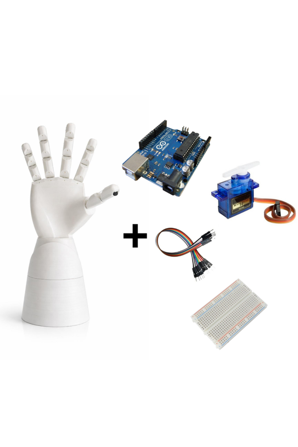 Mano Robótica Educativa - Kit Completo