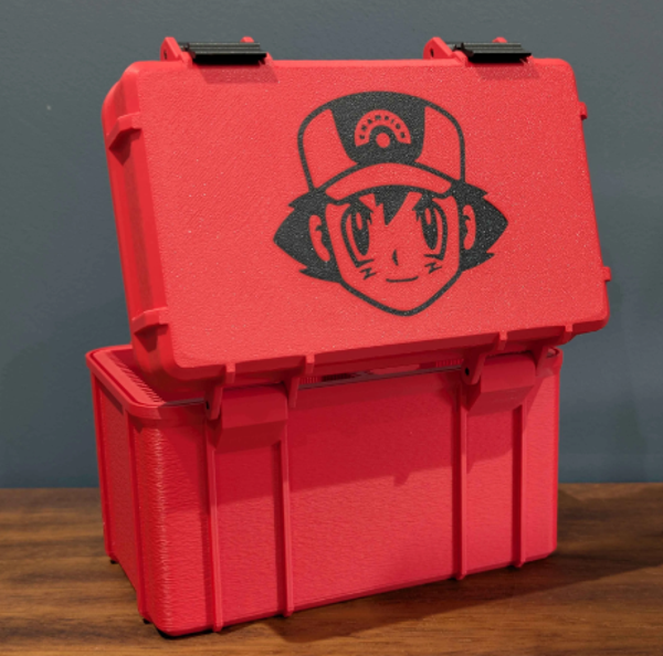 Estuche TCG Pokémon Ash Rojo