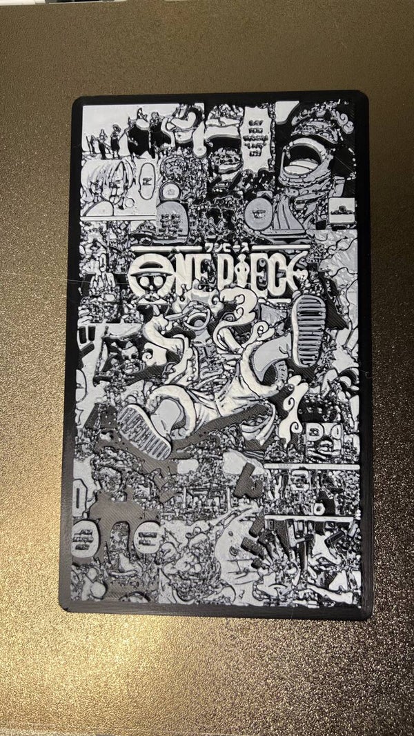 🏴‍☠️ Cuadro 3D de One Piece 🏴‍☠️