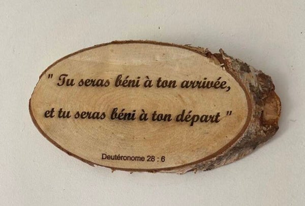 Versets sur bois de bouleau