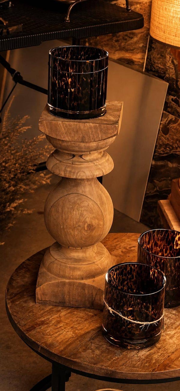 Aura Peeperkorn massieve baluster kandelaar Beau