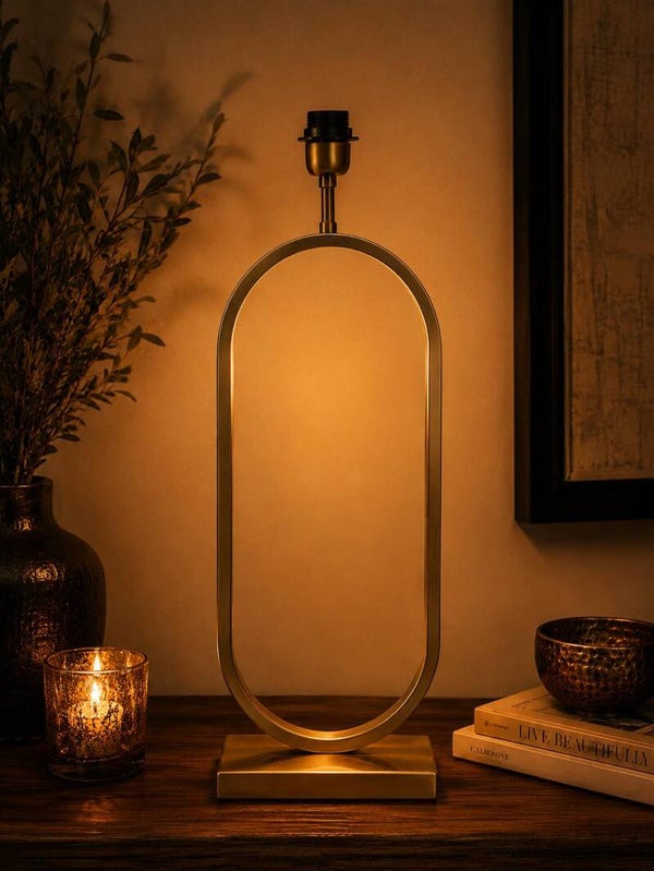 Light & Living Lampenvoet Jamiri Goud - E27 - 45 cm hoog