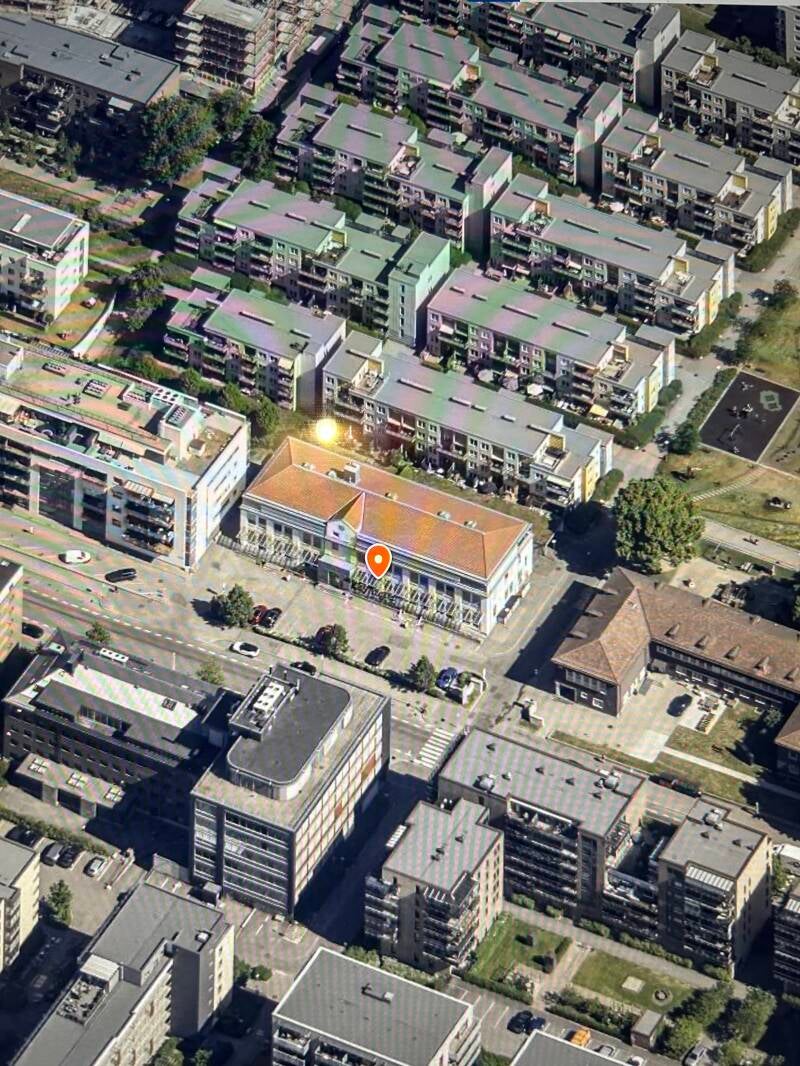 Her ser vi hvor kontoret ligger i Oslo