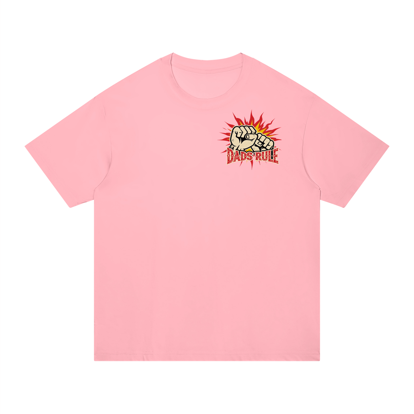 Pink Dad's Rule Tee