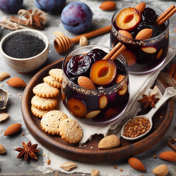 Pflaumen-KompottCocktail - Vigan