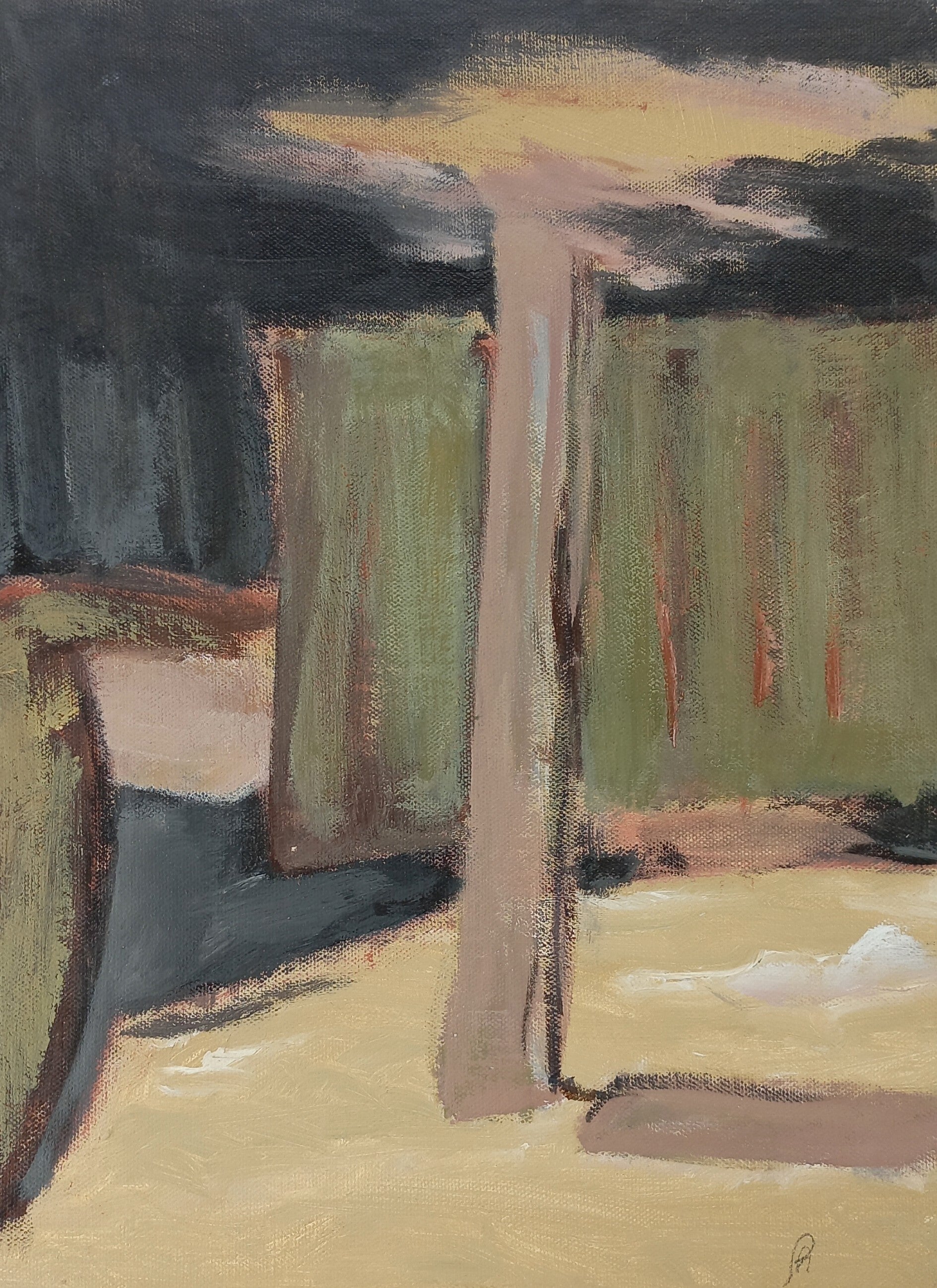 Schilderij binnen & buiten