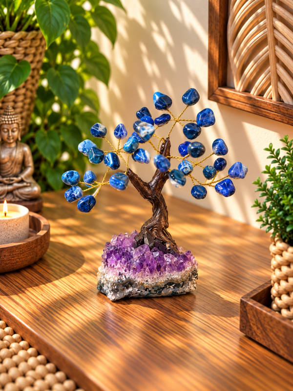 Arbre de Vie en Lapis Lazuli
