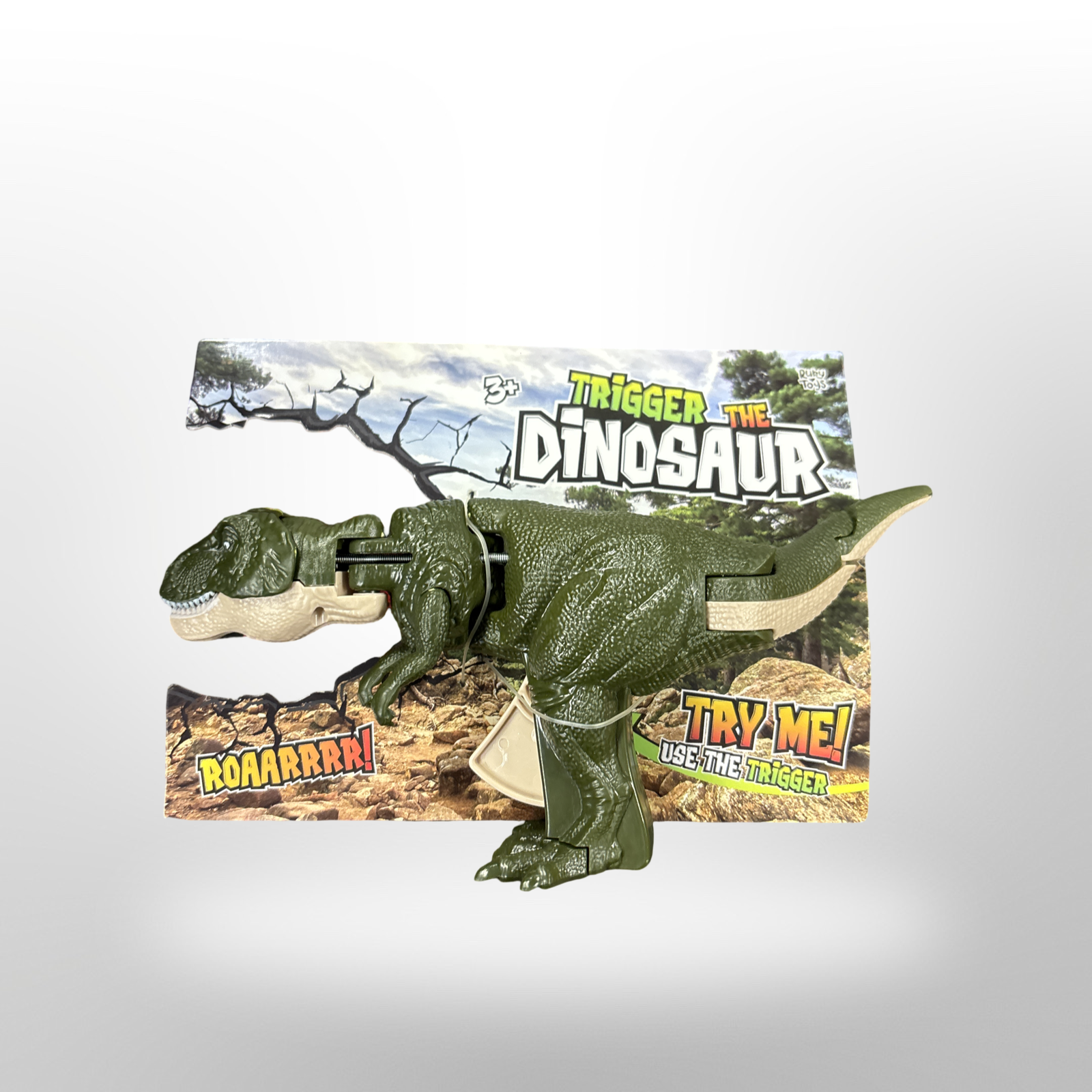 dinosaurus trigger groen