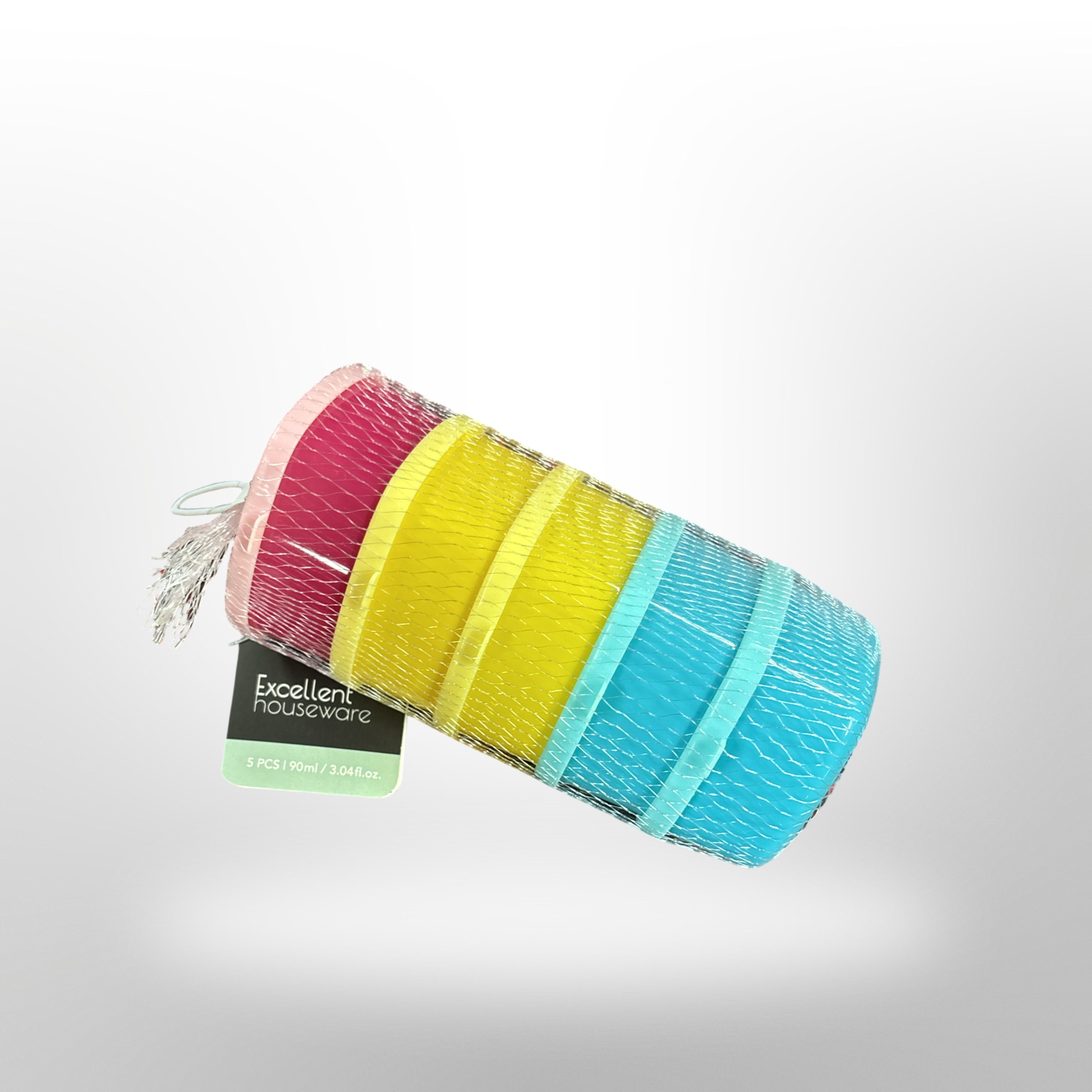 5 delige bakjes hartjes vorm