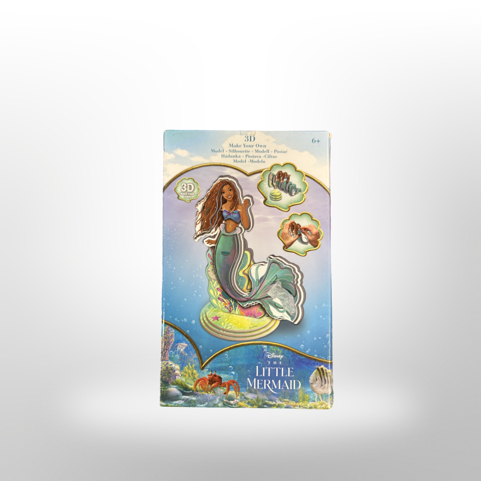 maak je eigen 3d kleine zeemeermin