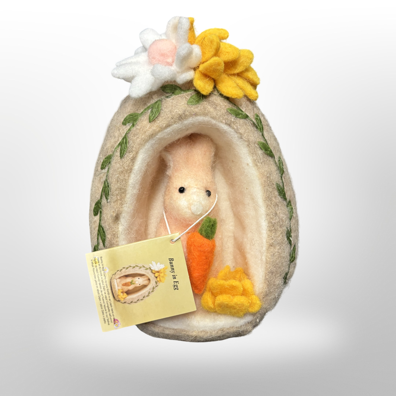 paas ei decoratie groot met haas