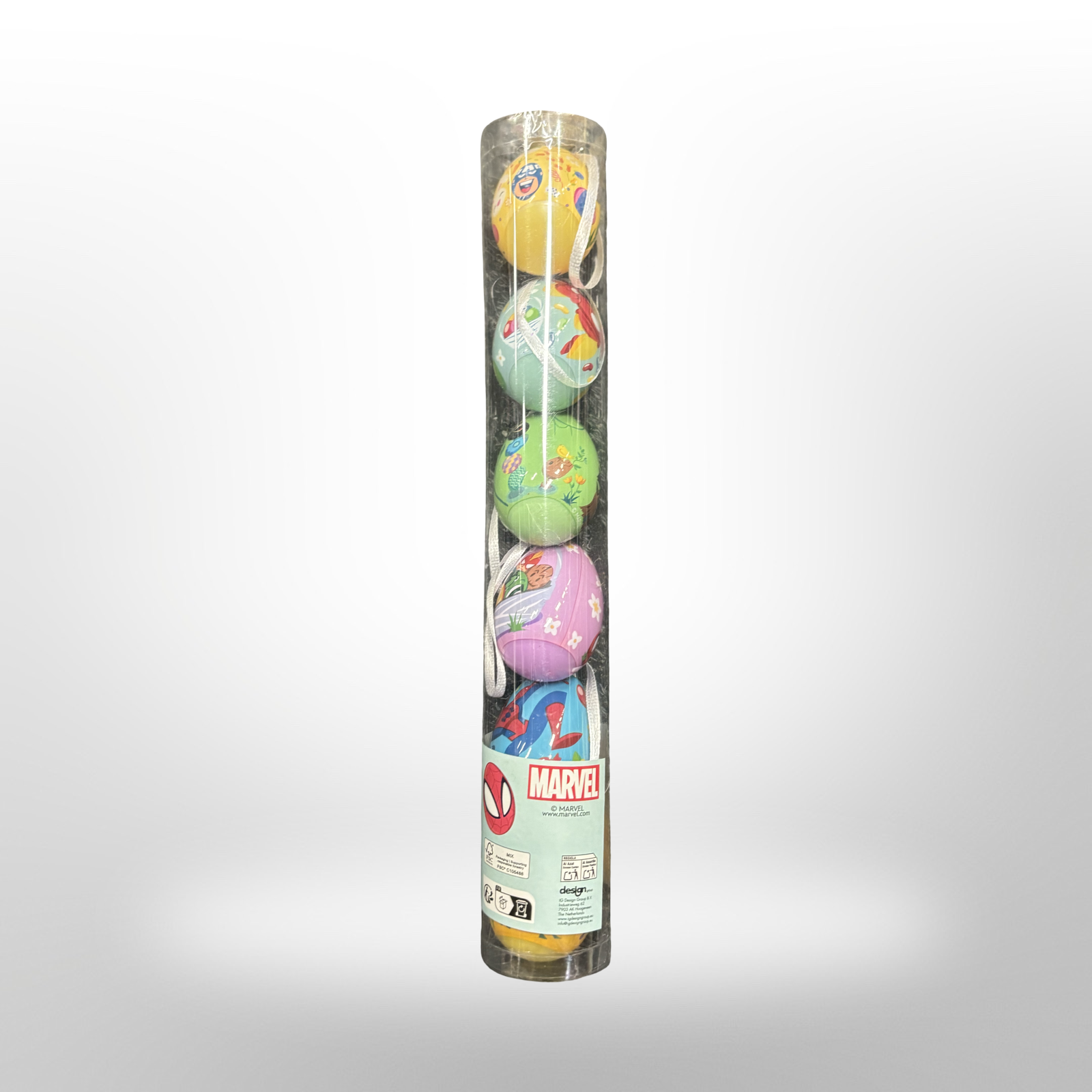 paas eieren decoratie set marvel
