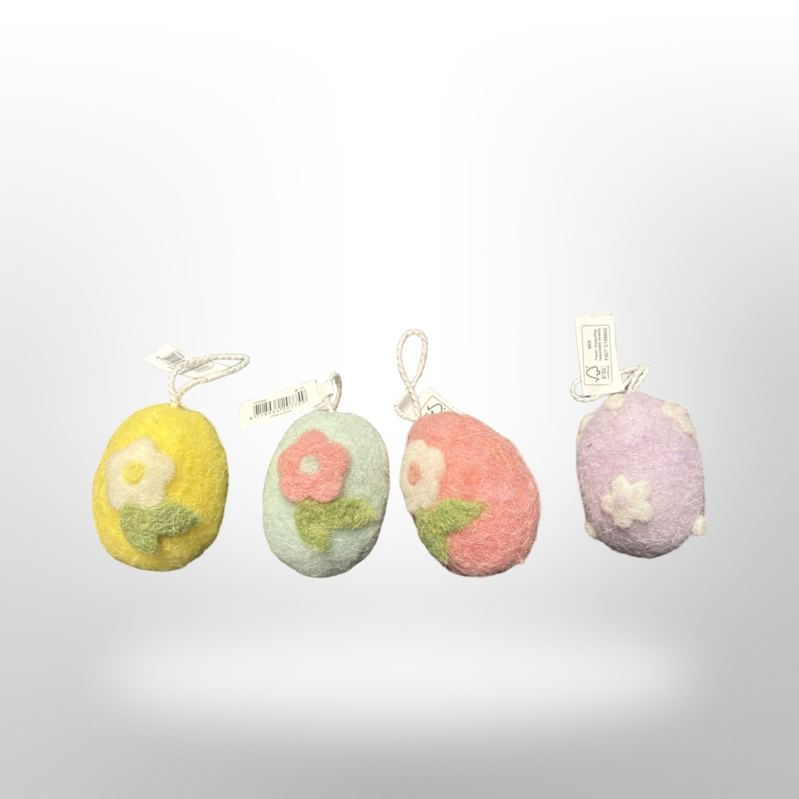 4 delige decoratie eieren set