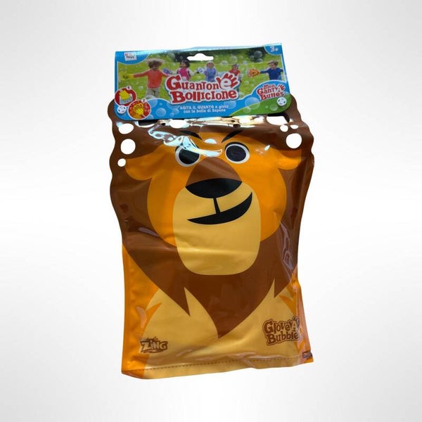 bellenblaas handschoen tijger