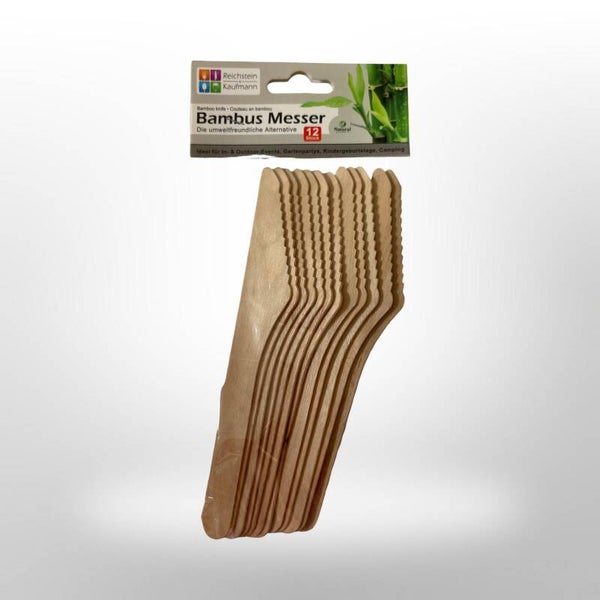 bamboe weggooimesjes 12 pak