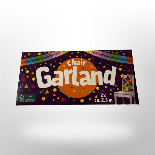 stoel versiering Garland