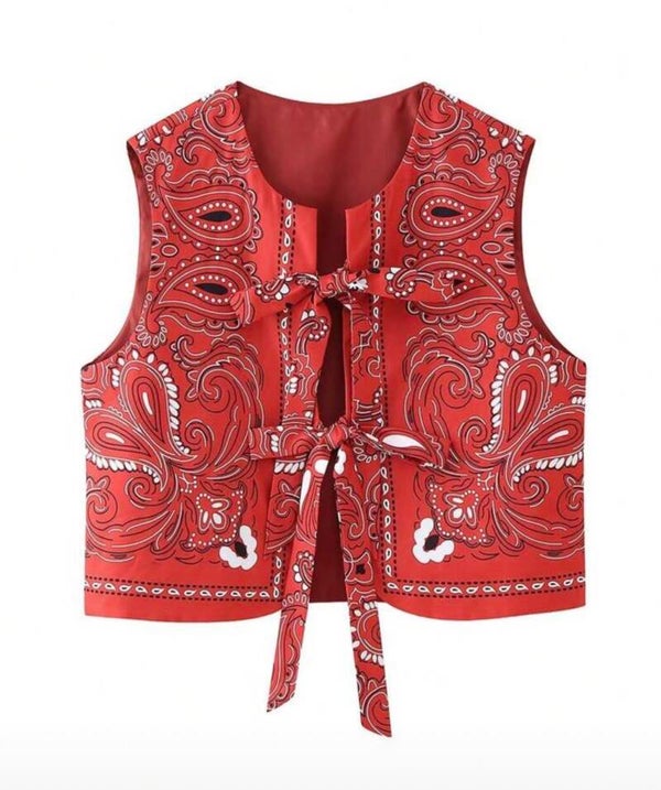ÏULIA Gilet PAISLEY