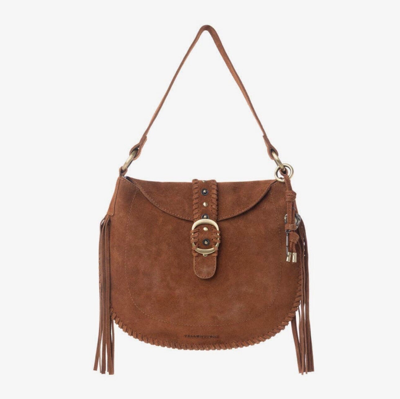 Borsa Yellowstone Westbrook in pelle scamosciata nel colore Amber Dusk