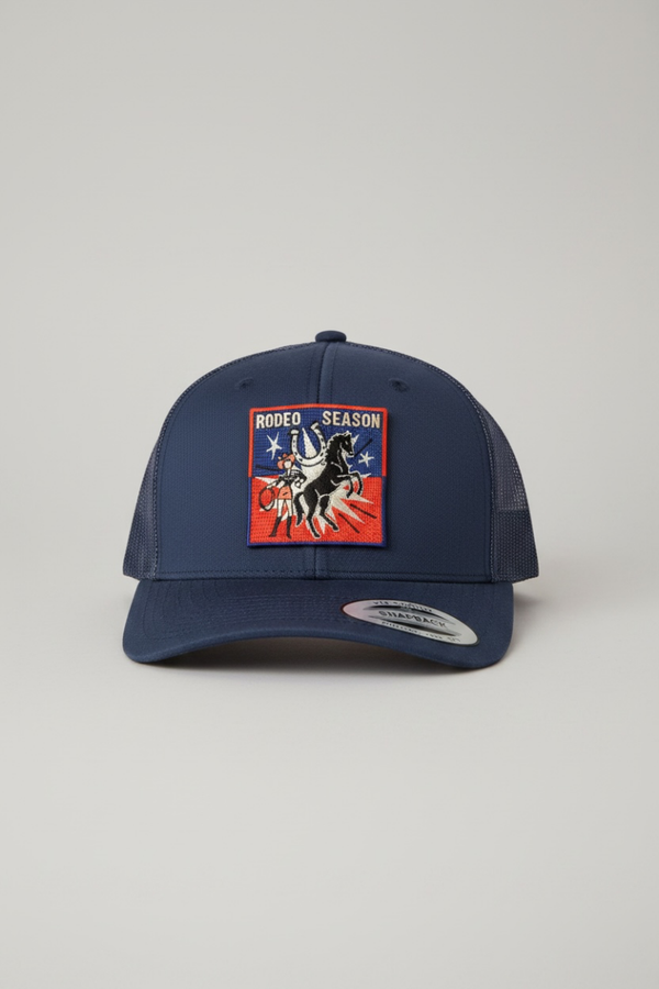 9b+ Trucker Hat - Blu Rodeo